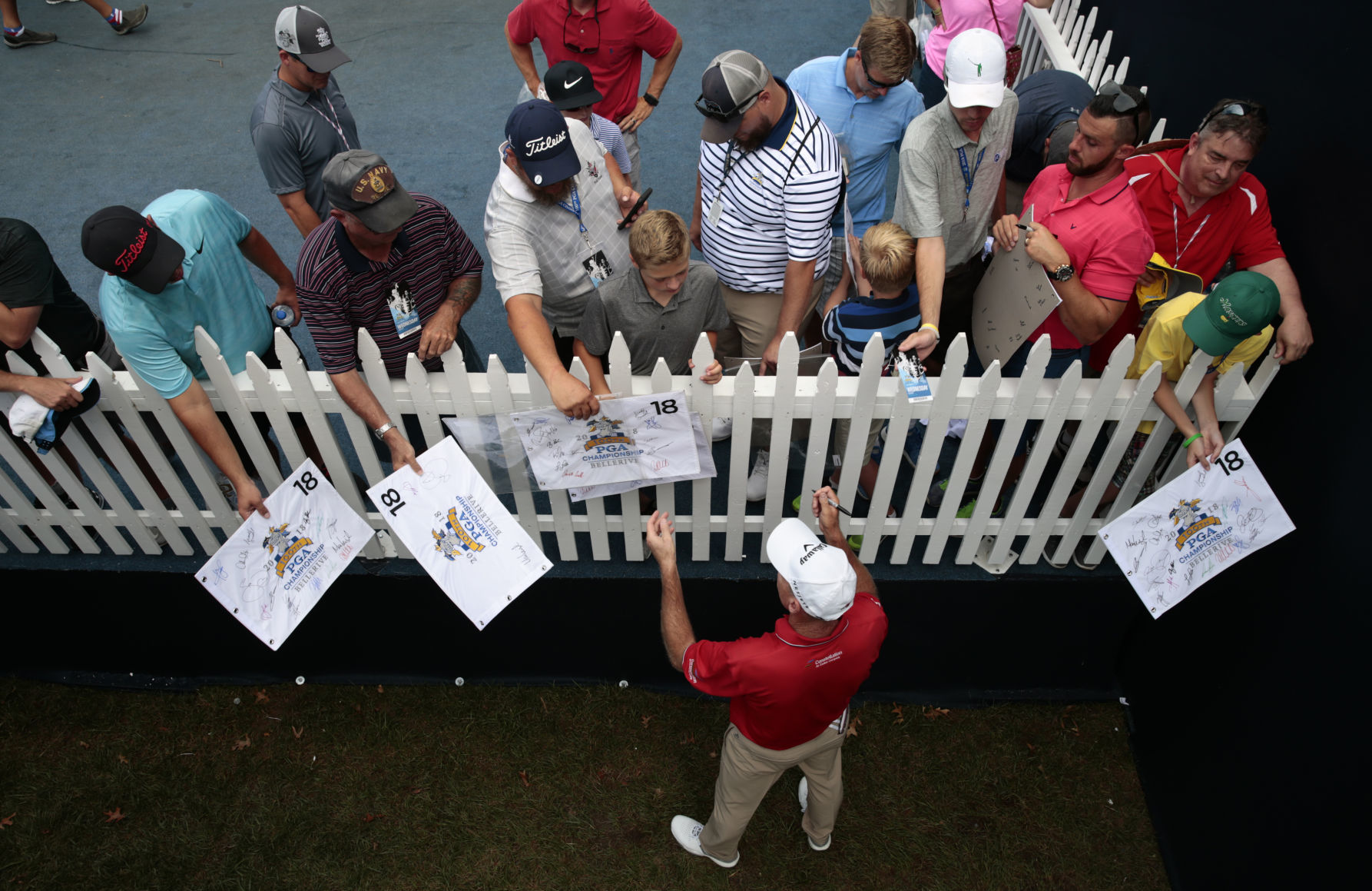 Practice day for 100th PGA Championship at Bellerive